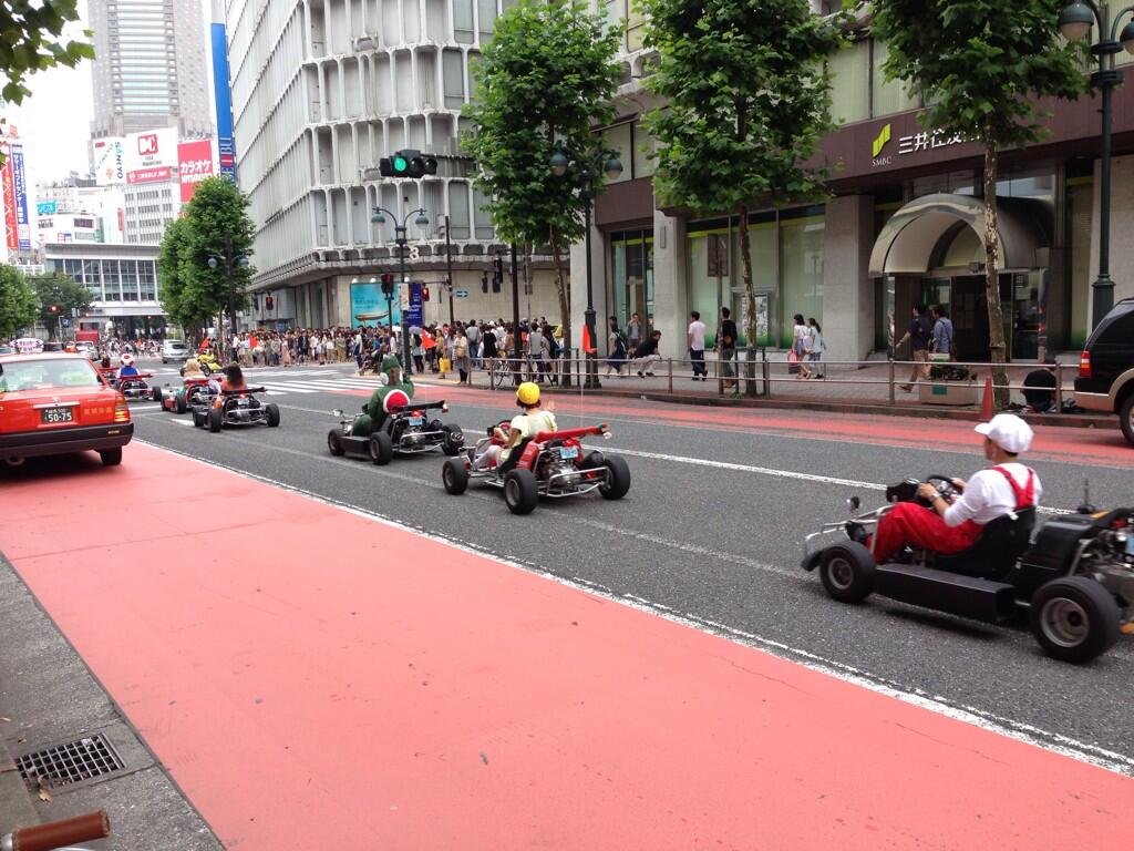 Super Mario Kart Shibuya