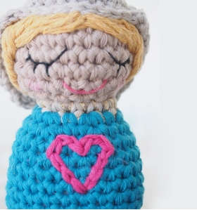 Belén de amigurumi hecho a mano