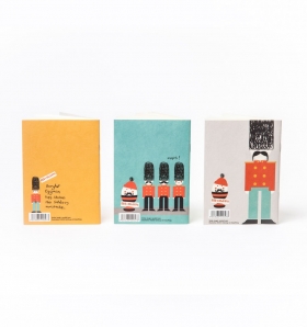 Set de 3 cuadernos Egg & soldier