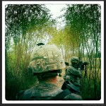 Imagen en la guerra de Afganistán de Damon Winter tomada con el Iphone